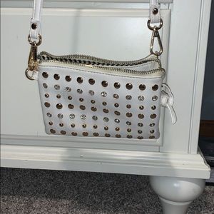 White purse